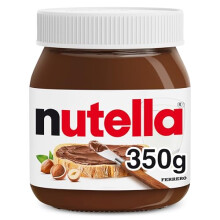 Nutella Hazelnut Chocolate Spread Jar for Pancakes Unique Recipe for a Smooth Texture and an Unmistakable Taste Pack of 1 x 350g
