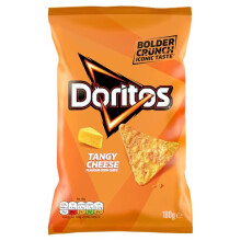 Doritos Tangy Cheese Tortilla Chips Sharing Bag Crisps 180g