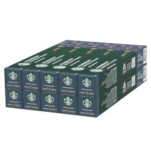 STARBUCKS Espresso Roast by Nespresso Dark Roast Coffee Capsules 10 x 10 100 Capsules