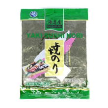 Kaitatuya Roasted Seaweed Green Full Size Pack of 1 10 Full Sheets Premium Japanese Nori Crisp Texture Rich Umami Flavour Perfect for Sushi Hand