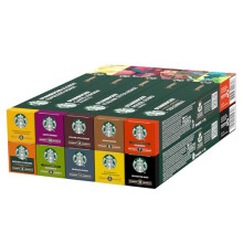 STARBUCKS Discovery Variety Pack by Nespresso All Roast Types Coffee Capsules 10 x 10 100 Capsules Amazon Exclusive