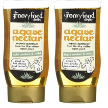The Groovy Food Company Organic Light Amber & Mild Agave Nectar, 250ml