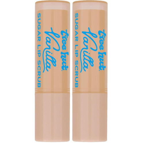 Tree Hut Vanilla Lip Scrub Stick, Smooth, Soft Lips, 0.12 oz (Pack of 2)