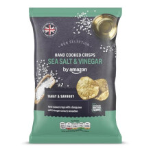 by Amazon Our Selection Hand Cooked Sea Salt Vinegar Crisps 150g