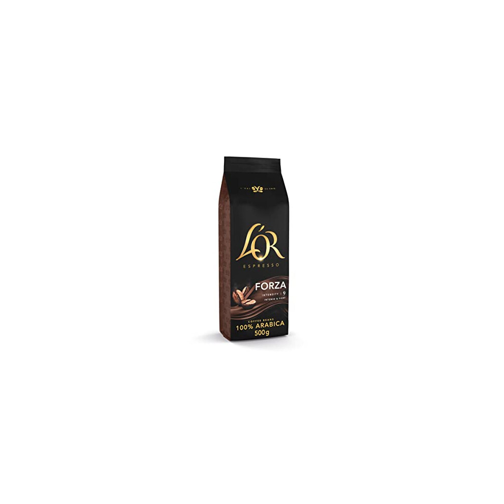 L'or Espresso Forza Coffee Beans 500G Intensity 9
