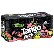 Tango Zero’d Thirst Trap Sugar Free Peach Pineapple Orange 330ml Pack of 8