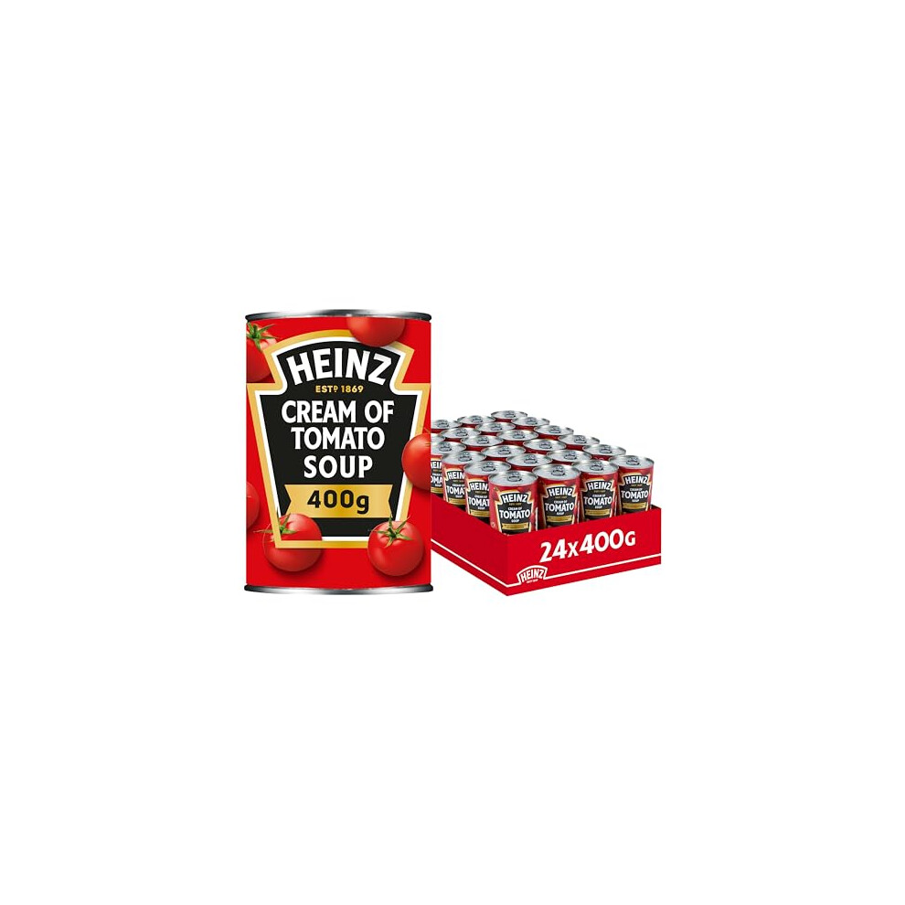 Heinz Of Tomato Soup 24X400g Cream