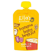 Ellas Kitchen Stage 1 Baby Brekkie Banana Pack of 600 gram Pack of 6