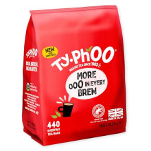 Typhoo Tea  440 Black Tea Bags  Refreshing Everyday Blend  Bold FullFlavoured  Vegetarian Friendly  Packed in the UK  Ethical Sourcing