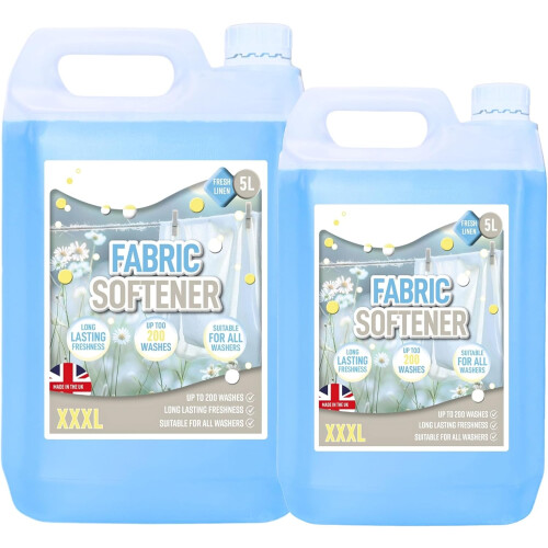 2 x 5L Fresh Linen Fabric Softener Conditioner 2