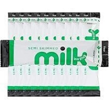 Lakeland UHT Semi-Skimmed Milk Sticks – 10ml (Pack of 30) | Long-Life Portion-Co