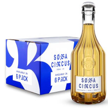 Soba Circus Nootropic Drink Alcohol Free Botanicals with Yerba Mate L Theanine Ginseng Green Tea Caffeine Low Sugar Low Cal Vegan Focus Mood Lif