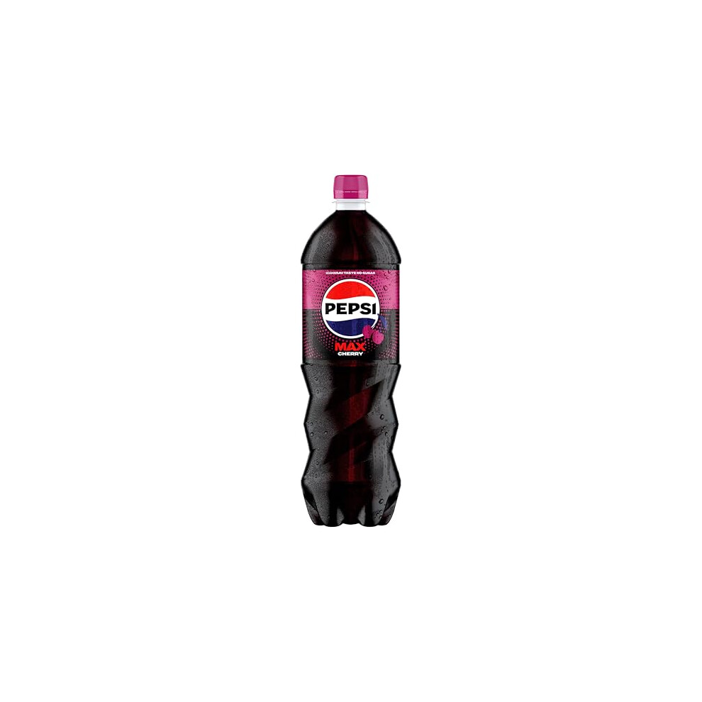 Pepsi Max Cherry No Sugar Cola Bottle 125L