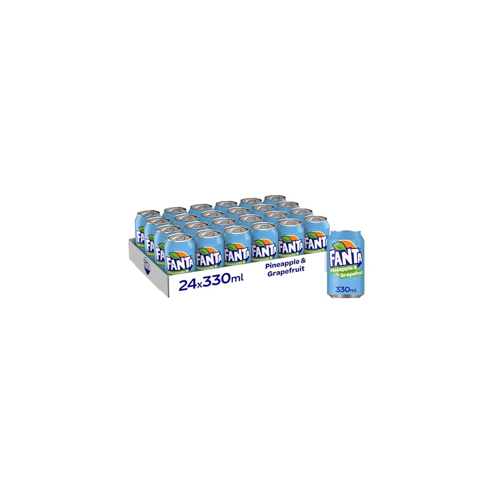 Fanta Can Pineapple Grapefruit 330 Ml Pack Of 24