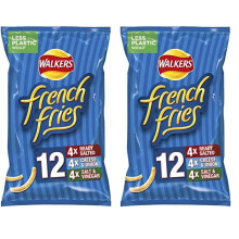 Walkers French Fries Variety Snacks, 12 x 18g (Pack 2)