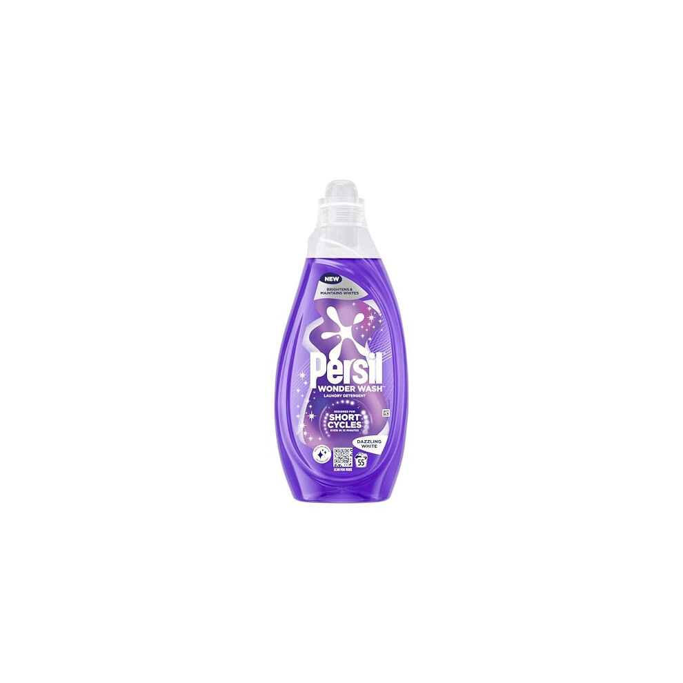 Persil Wonder Wash Liquid Detergent Featuring Dazzling Technology Maintains And Brightens Clothes 1485 L 55 Washes White