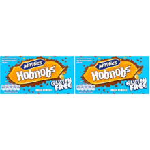 McVities Gluten Free Milk Choc Hobnobs 150 g Pack of 2