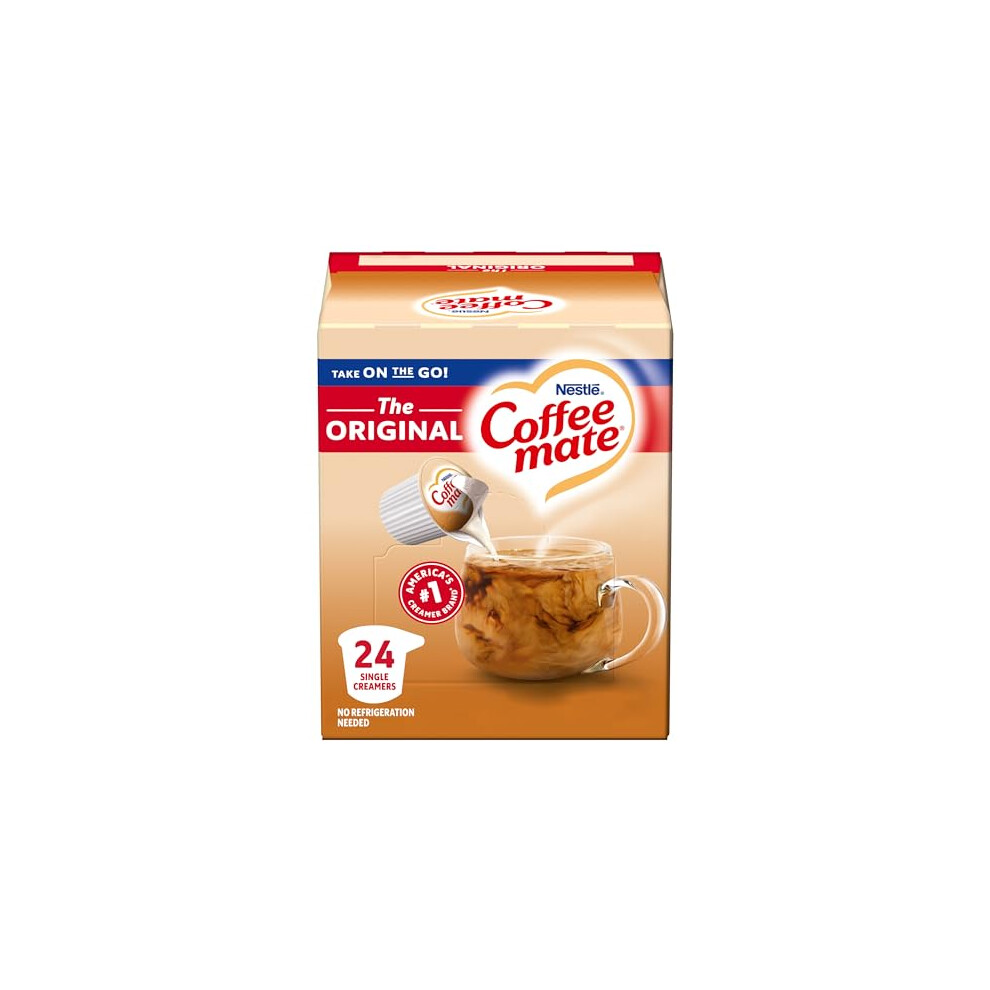 Coffee Mate Coffeemate Original Liquid Coffee Creamer 24 Ct Singles 9 Fl Oz