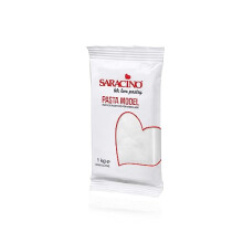 Saracino White Sugar Paste for Modelling 1 kg Gluten Free Made in Italy