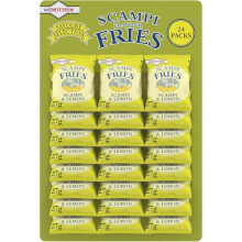 Smiths Scampi Fries Pub Card Bundle Zesty Scampi Lemon and Crunchy Bacon Flavoured Fries Light Snacks Ideal for All Types of Drinks