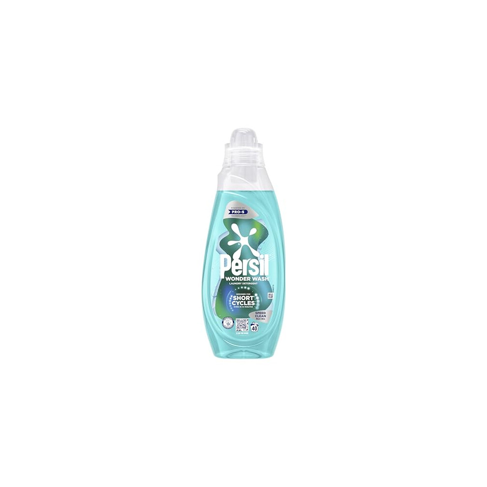 Persil Wonder Wash Speed Clean Non Bio Liquid Detergent Fastacting Formulation With Extraordinary Fragrance Designed For The Shortest Washing Cycles