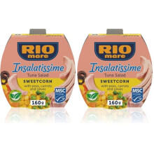 Rio Mare Insalatissime Sweetcorn and Tuna Salad 160g Pack of 2