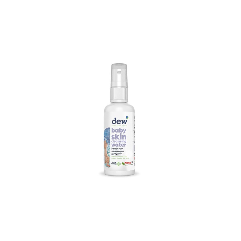 Baby Cleansing Water 100 Natural Antibacterial Baby Sanitiser Spray Hypoallergenic Sterilising Of Hand Bum Face Dummy Safe If Ingested Cleans Dew