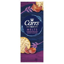 Carrs Melts Caramelised Red Onion Flavour Crackers 150 g Pack of 1