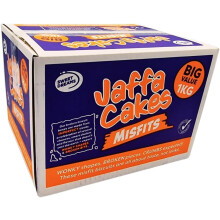 Jaffa Cake Misfits 1kg Box | Chocolate Broken Biscuits | Mis-Shaped Chocolate &