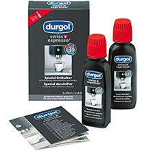 Durgol Descaler for Coffee Machines Swiss Espresso Special Descaler Liquid Compatible with All Coffee Makers 2x125 mililitres