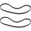 Practical Easy Installation Replacement Belt Perfect-2 pieces 1