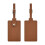 Modern PU Leather Bag Marker Containing Hide Data Slot-brown 1