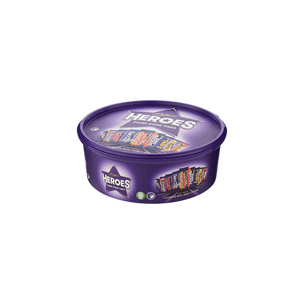 Cadbury Heroes Chocolate Tub 600G