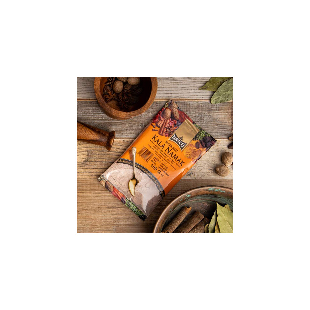Natco Foods Kala Namak Salt 100G - Chilli Wizards Black 50544615