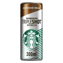 Starbucks Tripleshot Espresso Iced Coffee Can - 300ml (Pack 12)