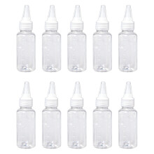 10PCS Plastic Paint Mixing Bottle Paint Dispenser-30ml
