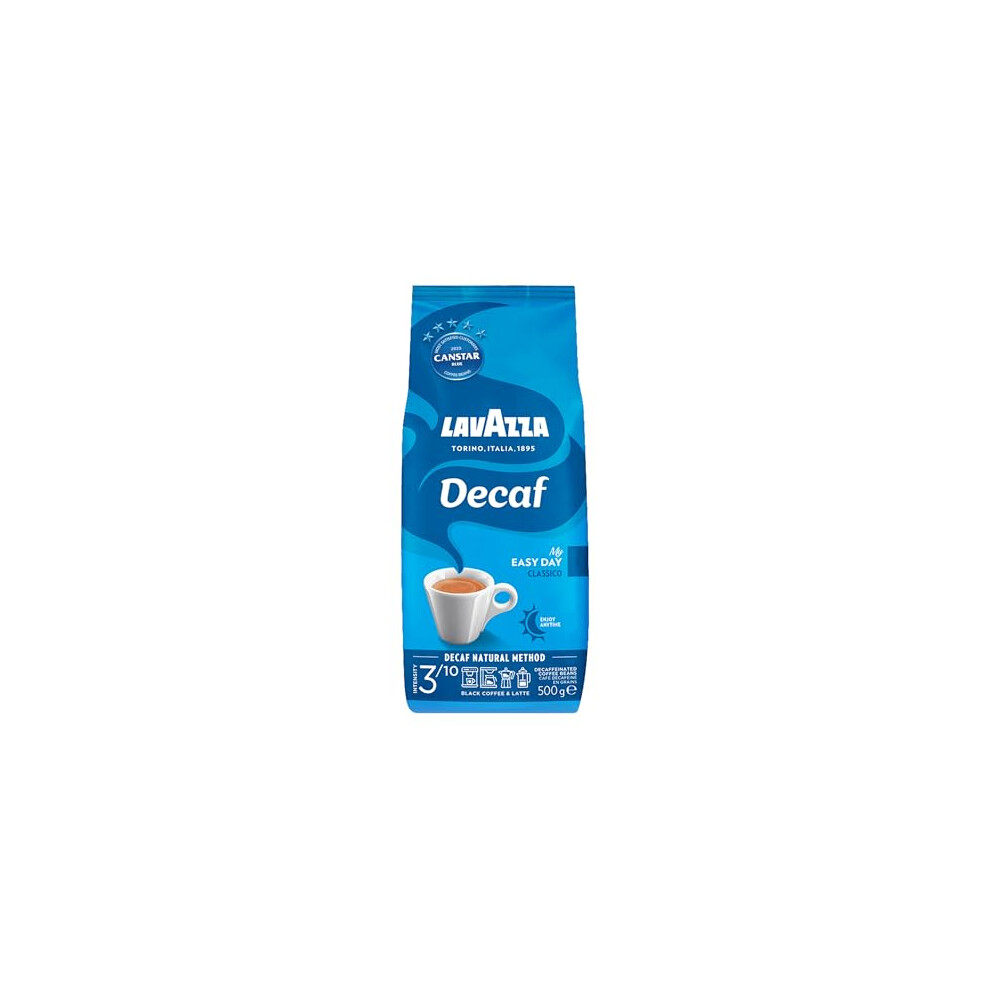Lavazza Dek Decaffeinated Coffee Beans 1 Pack Of 500G