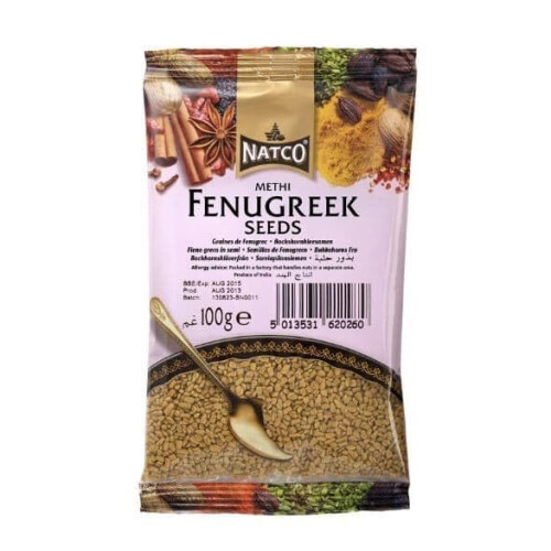 Natco Methi Seeds ( Fenugreek Seeds ) 100g