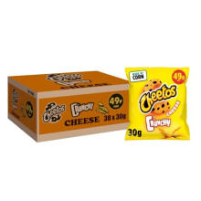 Cheetos Crunchy Cheese Snacks Crisps 49p RRP PMP 30g Case of 30