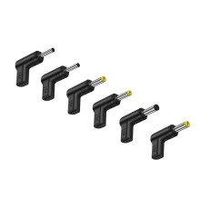 L Shaped Type C DC3.0 3.5 5.5 Adapter Durability Multi Size-12v