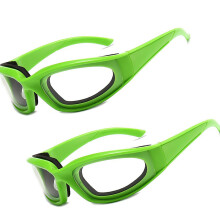 2pcs Onion Goggles Waterproof Anti Fog Sealed Safety-green