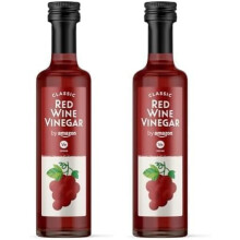 by Amazon Red Wine Vinegar 500ml Pack of 2