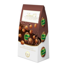 Lindt Whole Hazelnut Mini Eggs Dark Chocolate 130g – Dark Chocolate Eggs with Whole Hazelnuts – Easter Chocolate Treat for Sharing – Easter gift