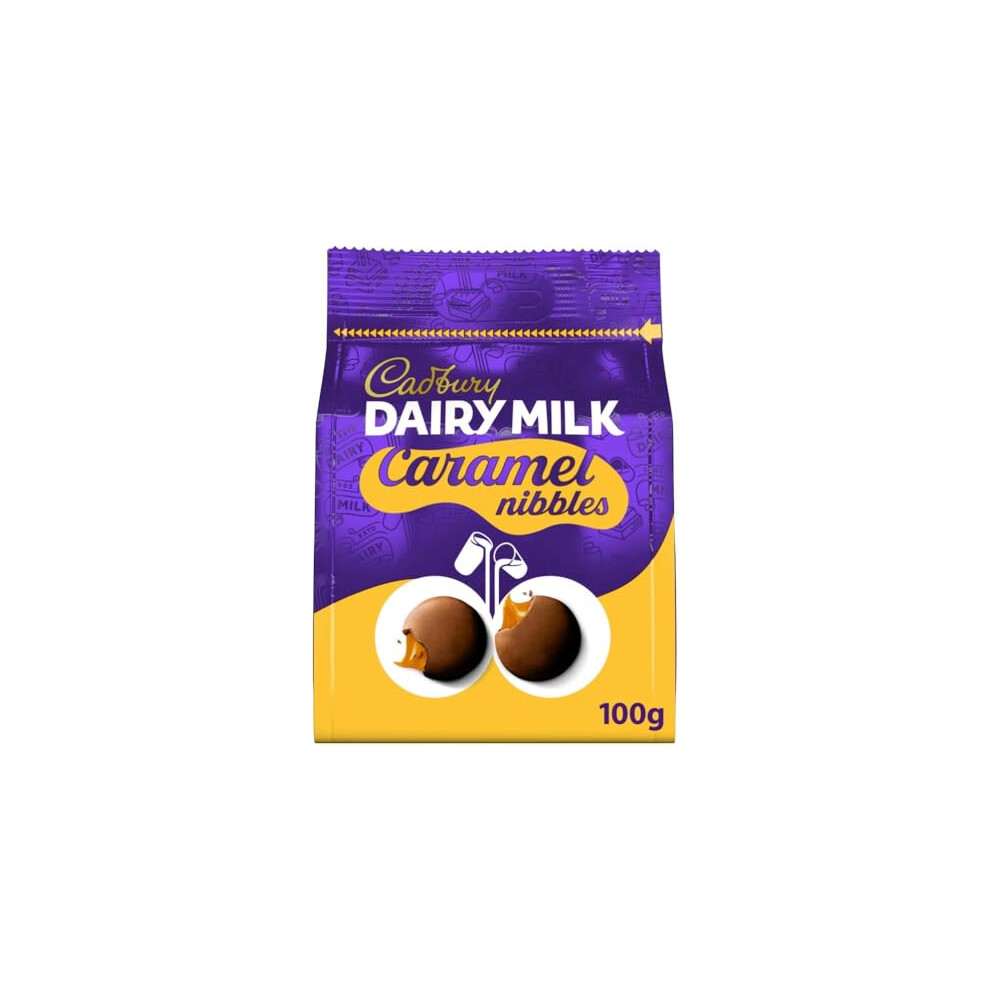 Cadbury Dairy Milk Caramel Nibbles Chocolate 100 Gr