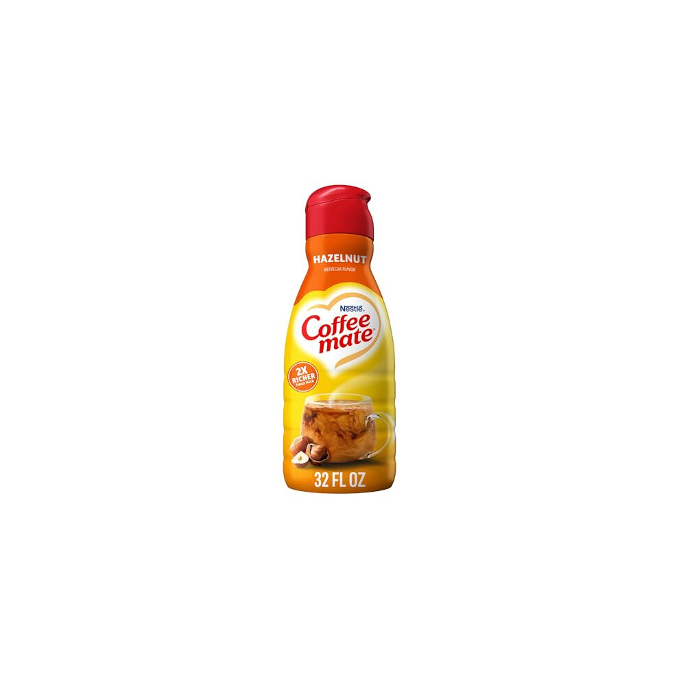 Coffee Mate Coffeemate Liquid Coffee Creamer Hazelnut Quart 946G