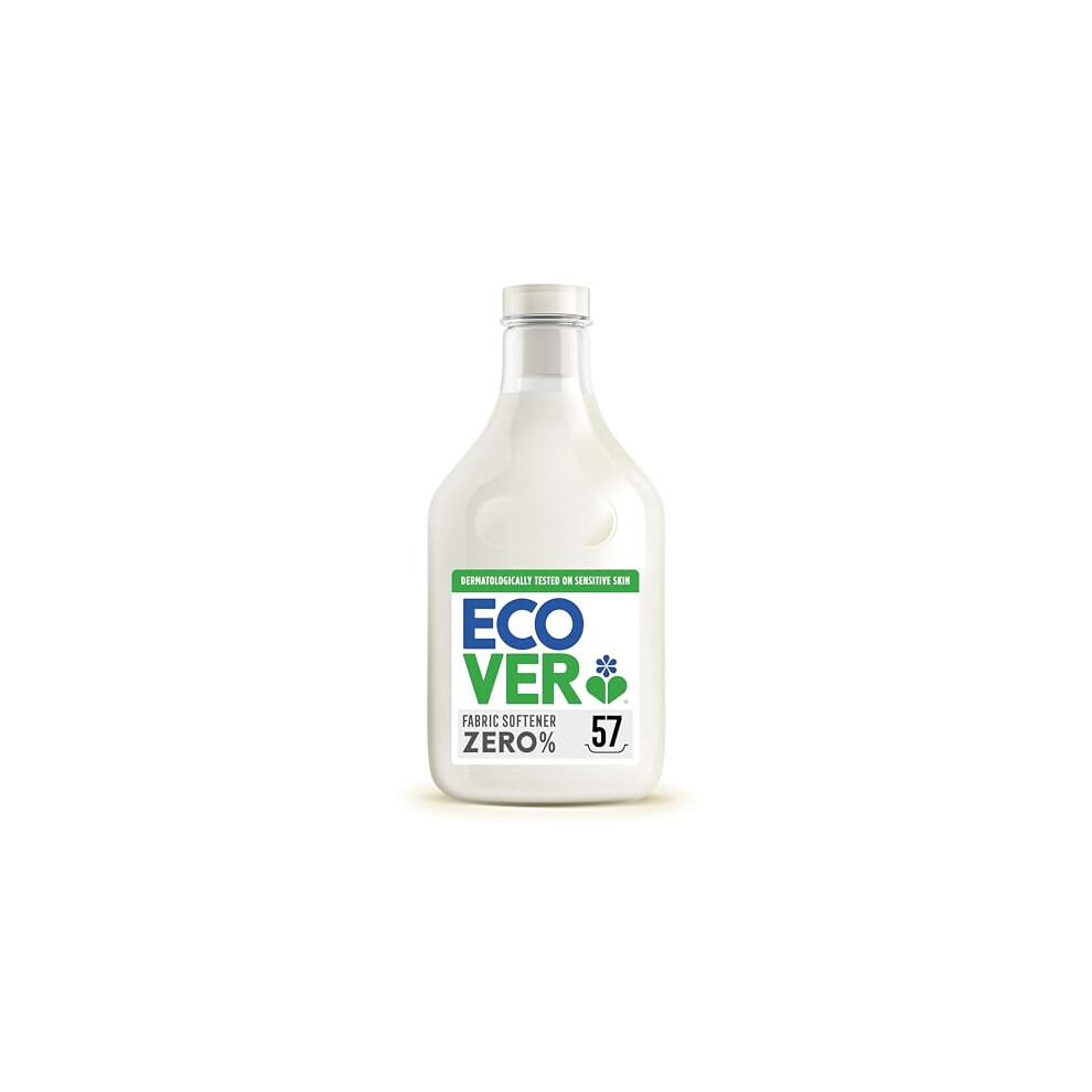 Ecover Zero Fabric Softener For Sensitive Skin Baby Fabric Conditioner Dermatologically Tested 57 Washes 1X 143L