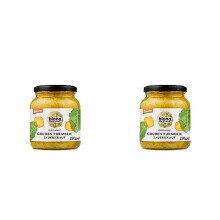 Biona Demeter Organic Sauerkraut Golden Turmeric 350g Pack of 2