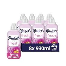 Comfort Fresh Spring Blossom Laundry Conditioner Liquid Softener with MotionActivated Fragrance Technology 100 Days of Freshness 248 washes 8 x 31