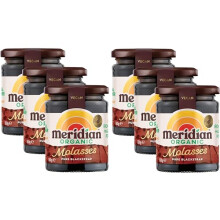 Meridian Organic Blackstrap Molasses 350g – Unsulphured MineralRich Cane Syrup High in Iron Calcium Magnesium Vegan Natural Sweetener from Superf