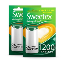 Sweetex Tablets 1200 Tablets X 2 2400 Tablets Total Sweetener Tablets Zero Calorie Sweet Diabetic Friendly Healthier Diet Sugar Substitutes Baking S
